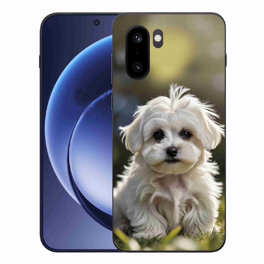 Gélový kryt mmCase na One Plus 15R - roztomilý maltézsky psík