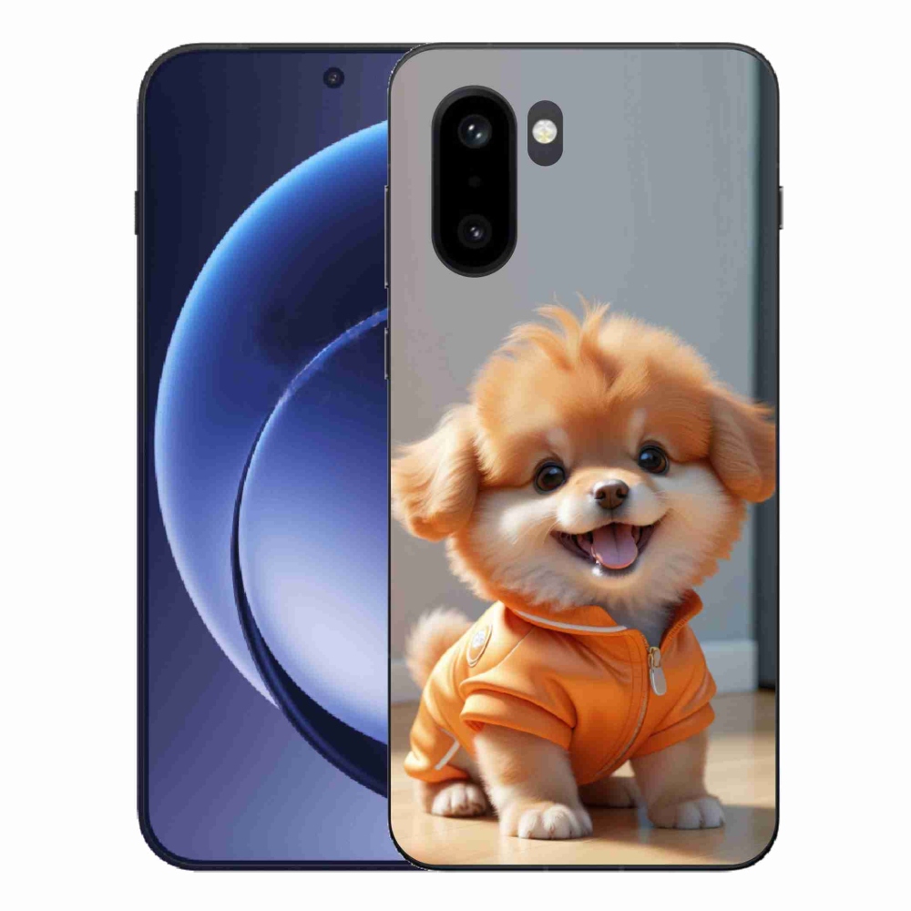 Gélový kryt mmCase na One Plus 15R - roztomilý pomeranian v mikine