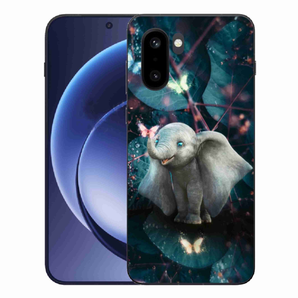 Gélový kryt mmCase na One Plus 15R - roztomilý slon