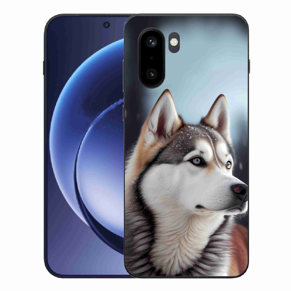 Gélový kryt mmCase na One Plus 15R - sibírsky husky