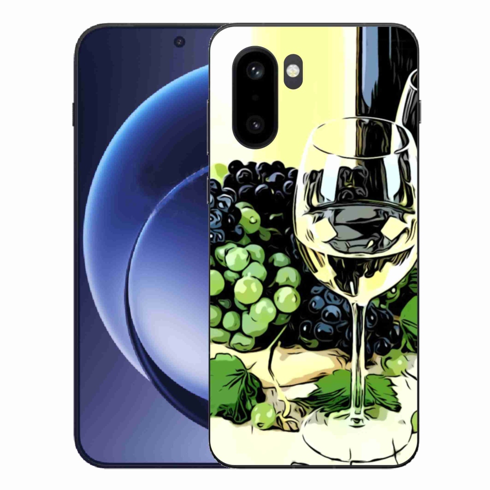 Gélový kryt mmCase na One Plus 15R - pohár vína