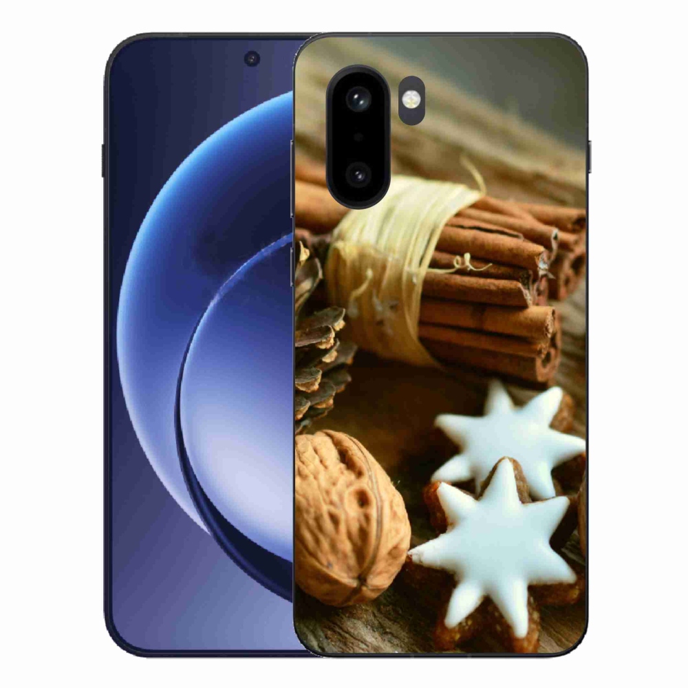Gélový kryt mmCase na One Plus 15R - škorica a perníčky