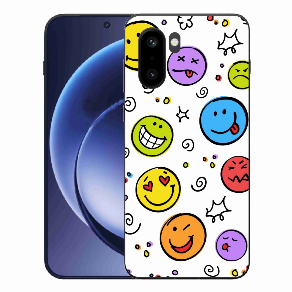 Gélový kryt mmCase na One Plus 15R - smajlíci