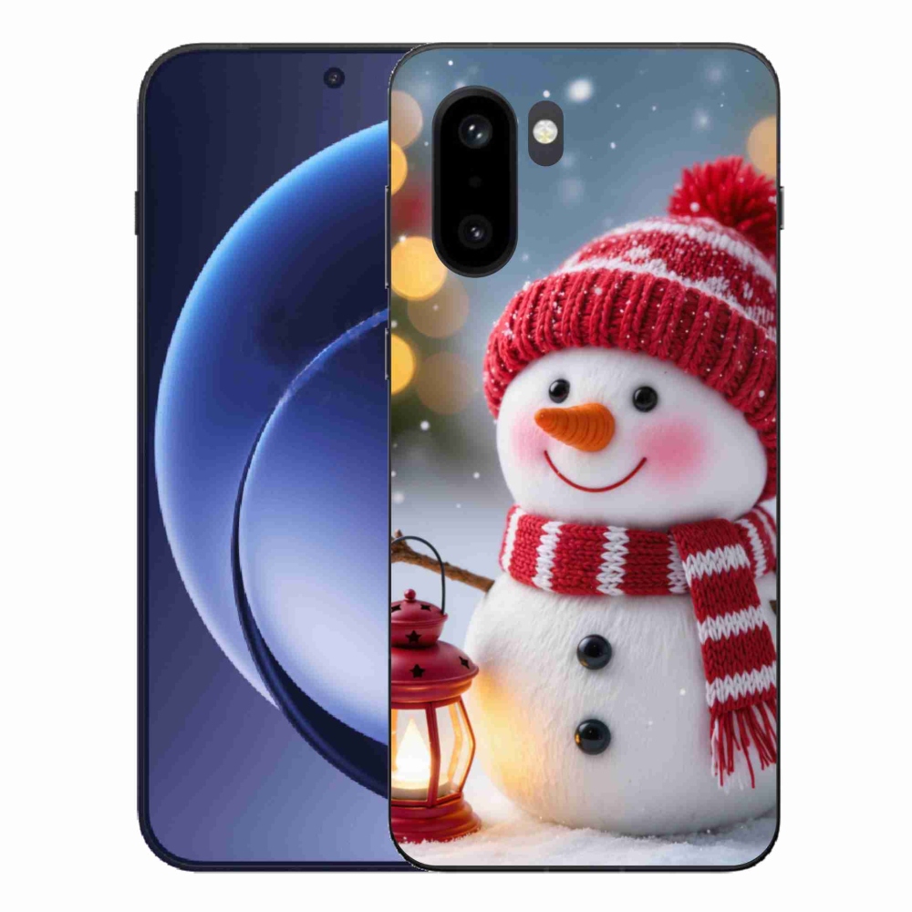 Gélový kryt mmCase na One Plus 15R - snehuliak 2
