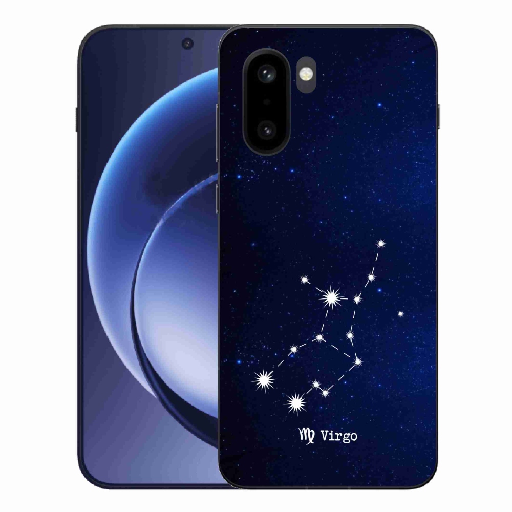 Gélový kryt mmCase na One Plus 15R - súhvezdie Panny