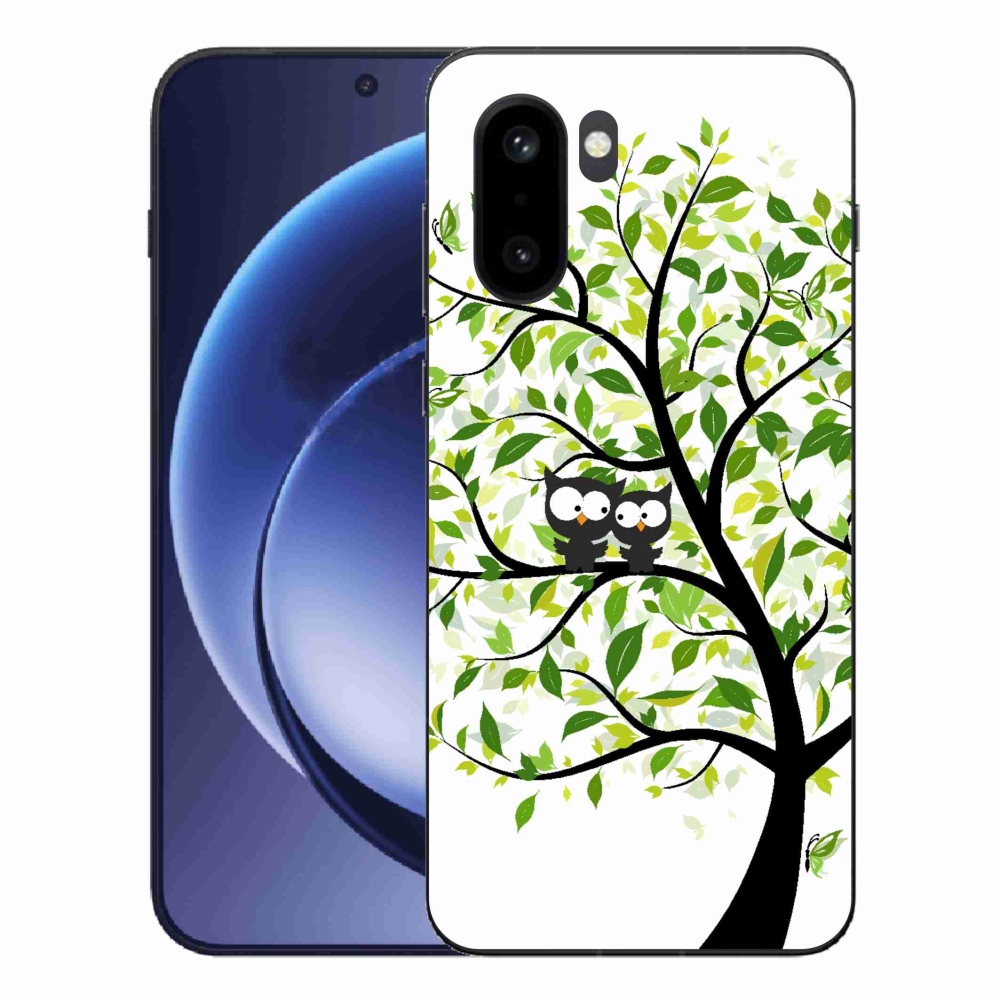 Gélový kryt mmCase na One Plus 15R - malej sovy na strome