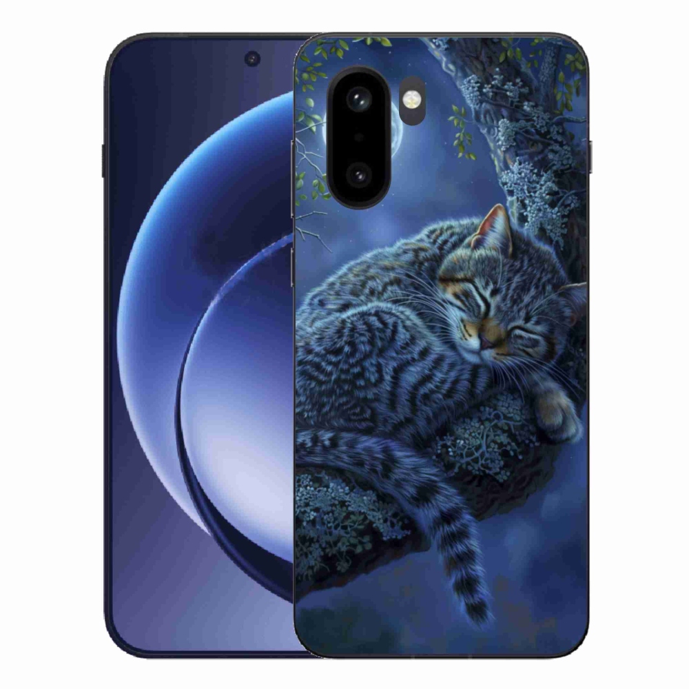 Gélový kryt mmCase na One Plus 15R - spiaca mačka