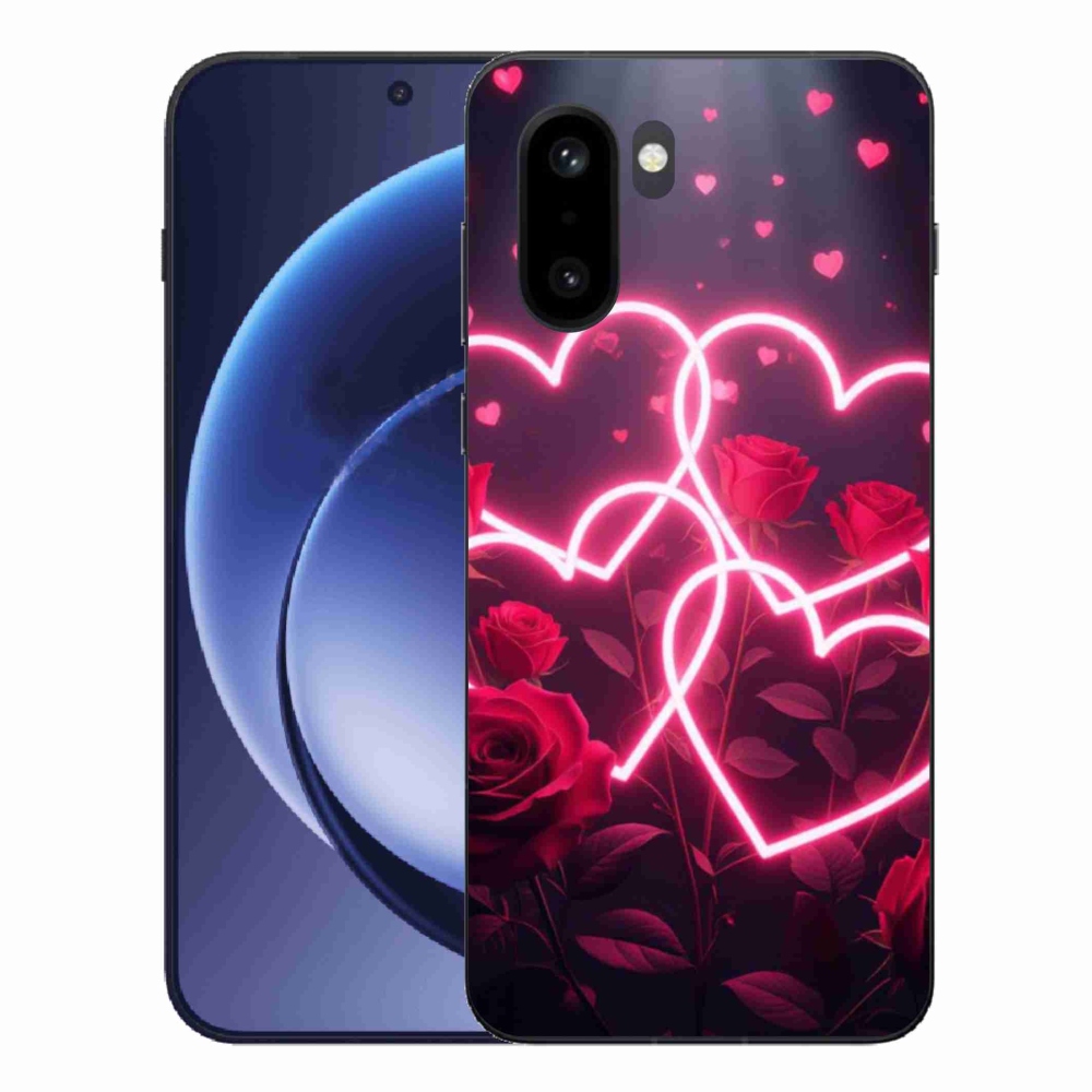 Gélový kryt mmCase na One Plus 15R - srdce lásky