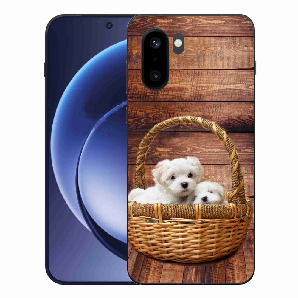 Gélový kryt mmCase na One Plus 15R - šteniatka