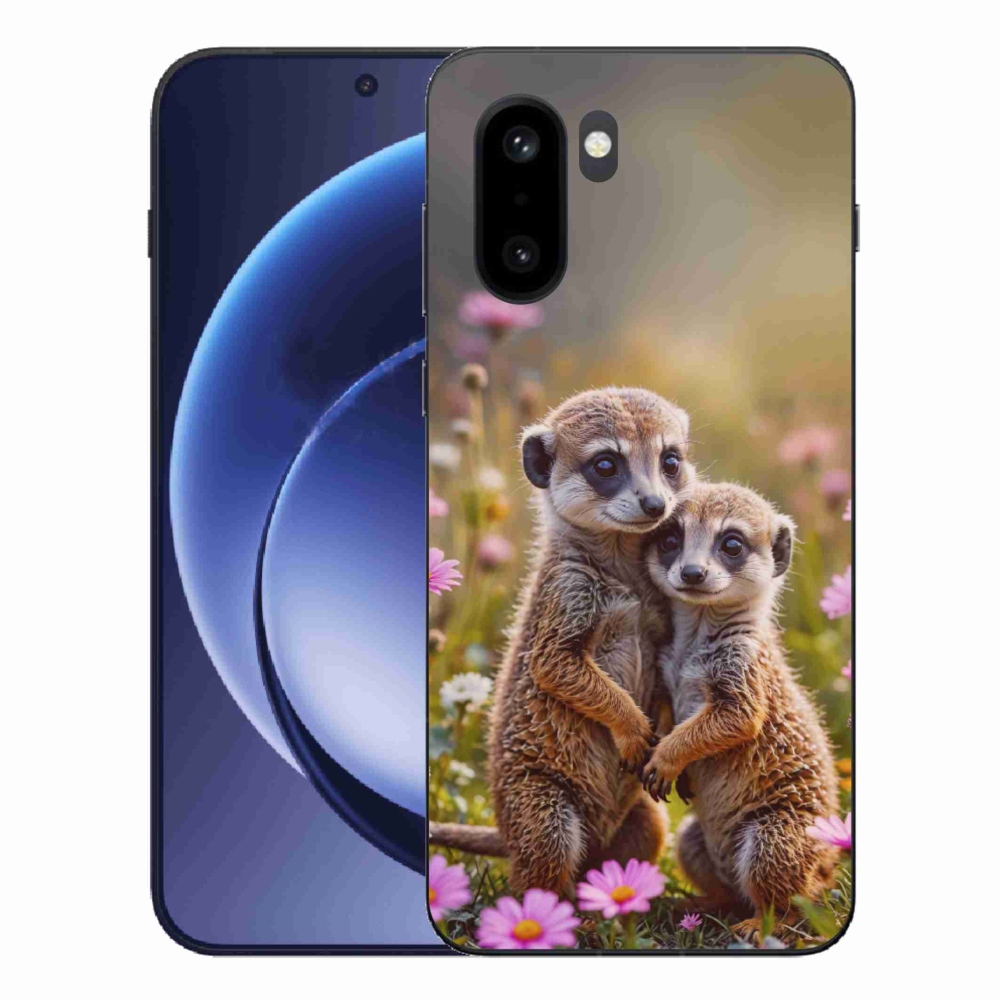 Gélový kryt mmCase na One Plus 15R - surikatí duo