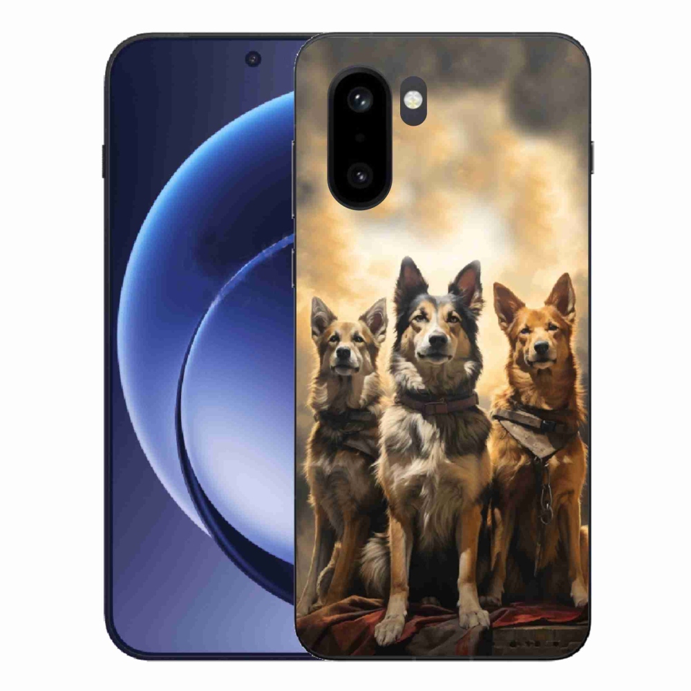 Gélový kryt mmCase na One Plus 15R - tri psy
