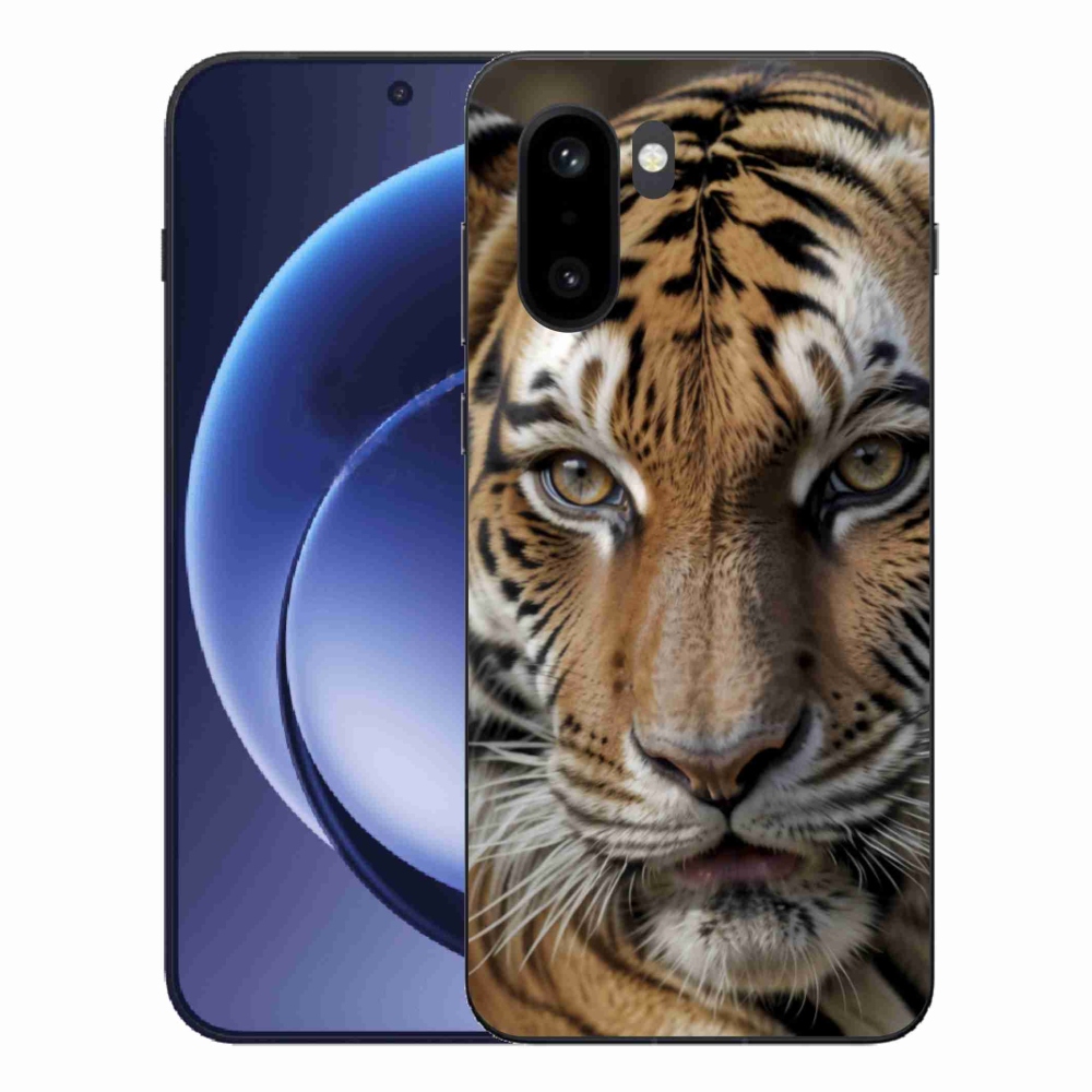Gélový kryt mmCase na One Plus 15R - tigrie pohľad