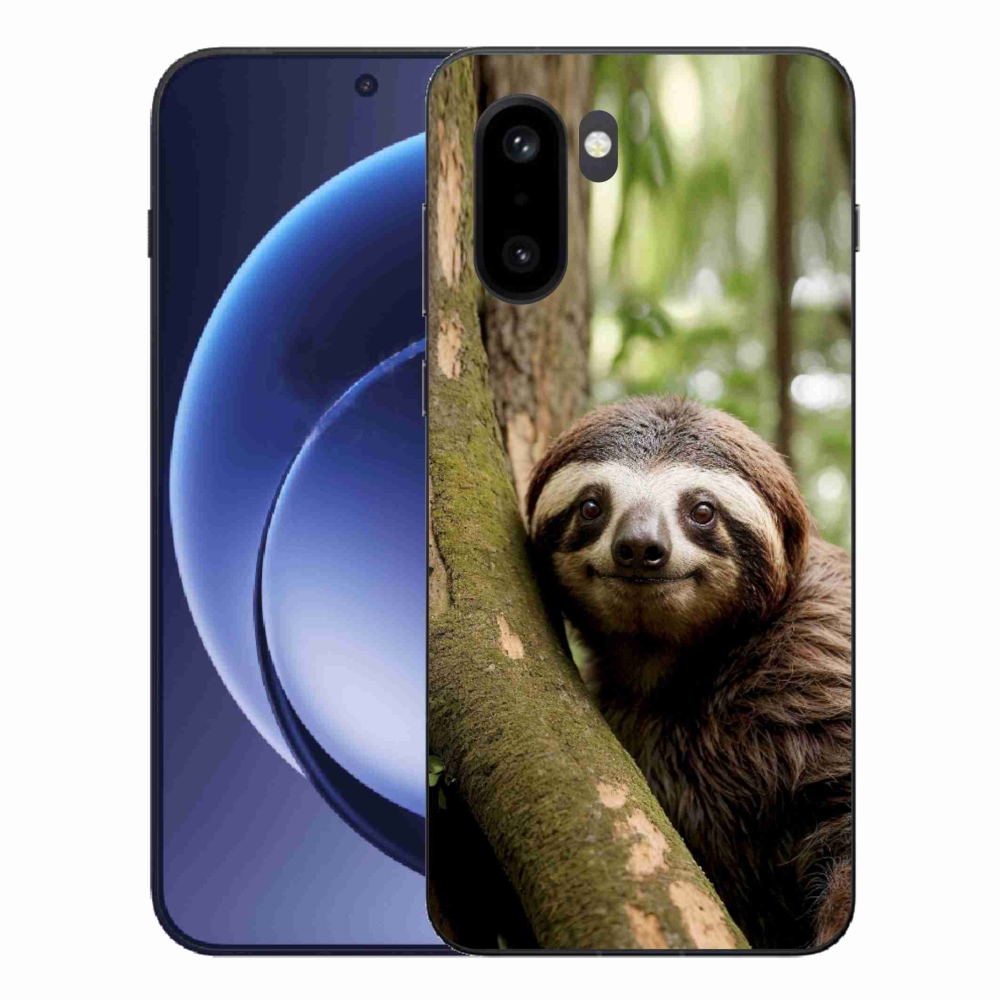 Gélový kryt mmCase na One Plus 15R - usmievavý leňochod