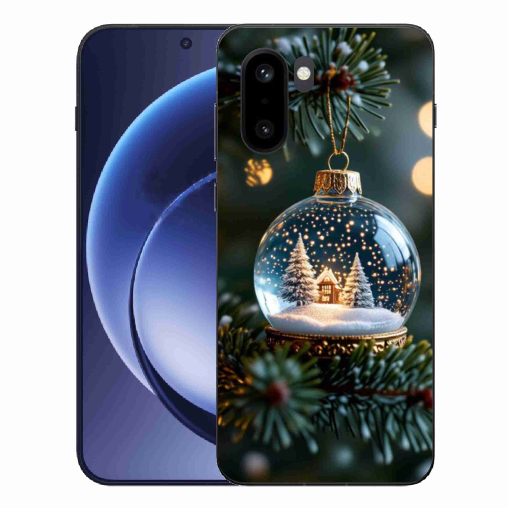 Gélový kryt mmCase na One Plus 15R - vianočné gule 2