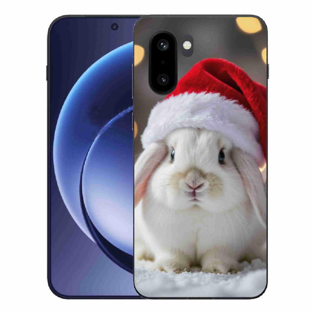 Gélový kryt mmCase na One Plus 15R - vianočný králik