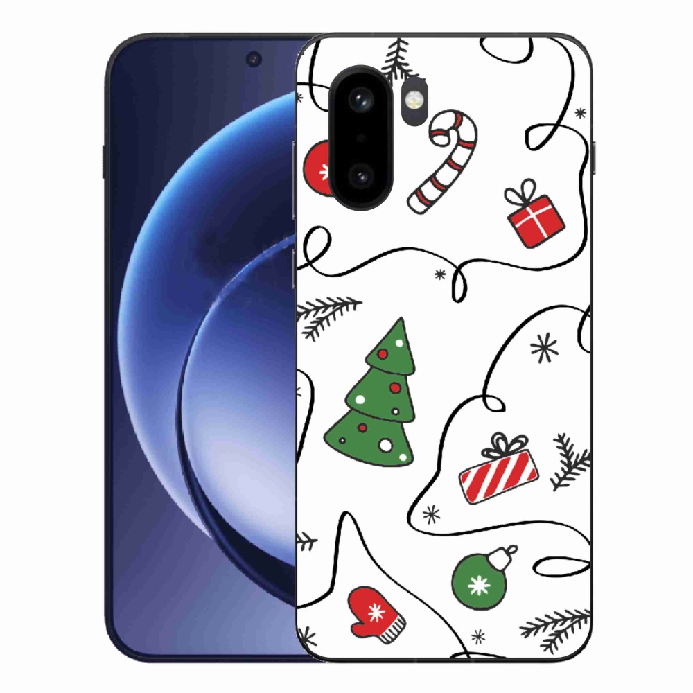 Gélový kryt mmCase na One Plus 15R - vianočné motívy