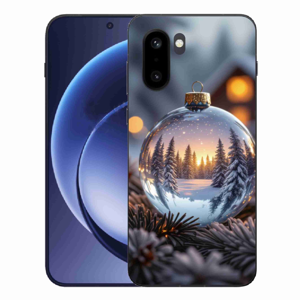 Gélový kryt mmCase na One Plus 15R - vianočná ozdoba