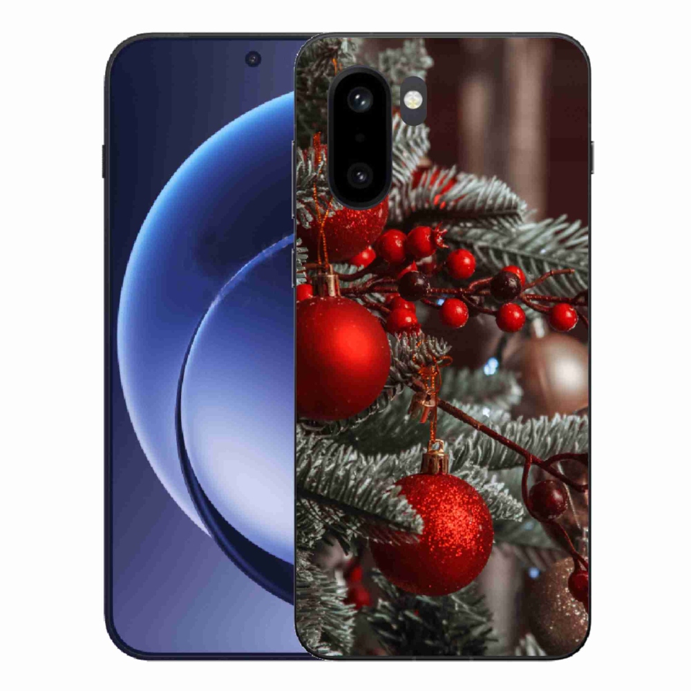 Gélový kryt mmCase na One Plus 15R - vianočné ozdoby 2