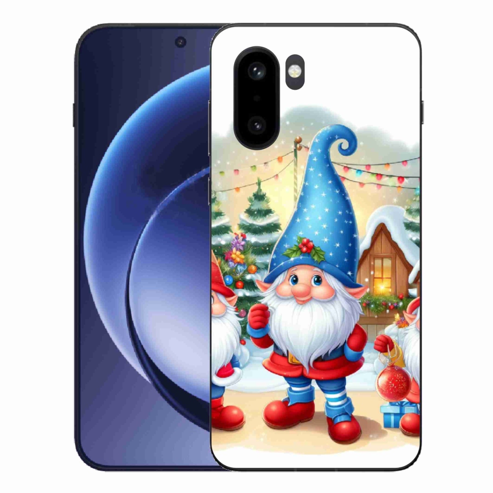 Gélový kryt mmCase na One Plus 15R - vianočné škriatkovia