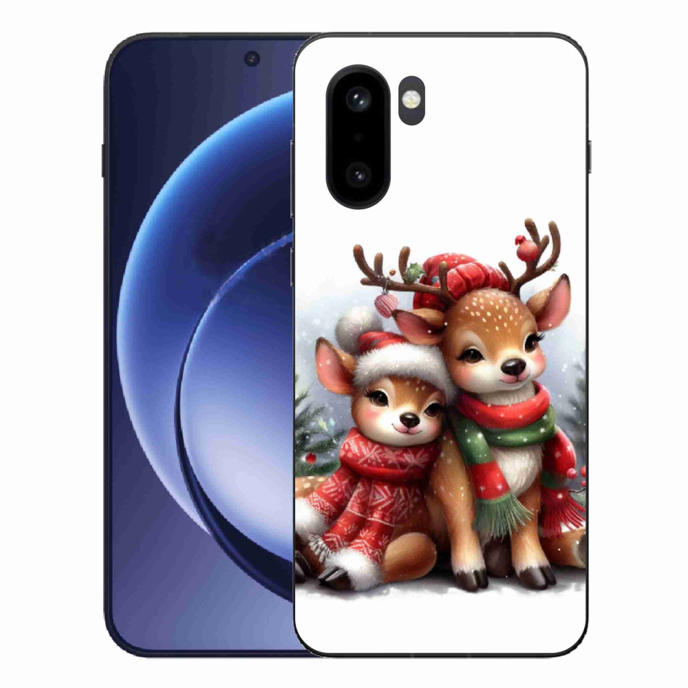 Gélový kryt mmCase na One Plus 15R - vianočné soby