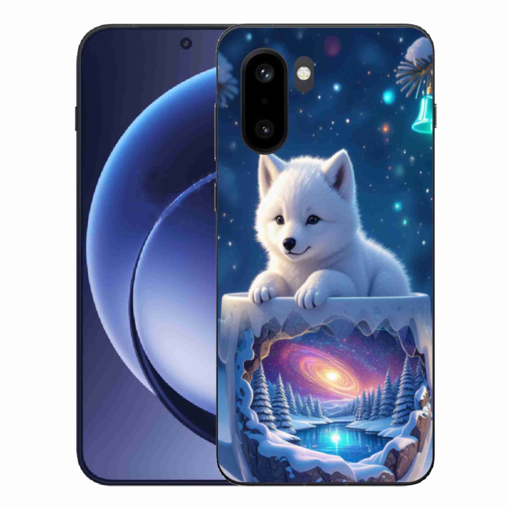 Gélový kryt mmCase na One Plus 15R - vianočné šteňa