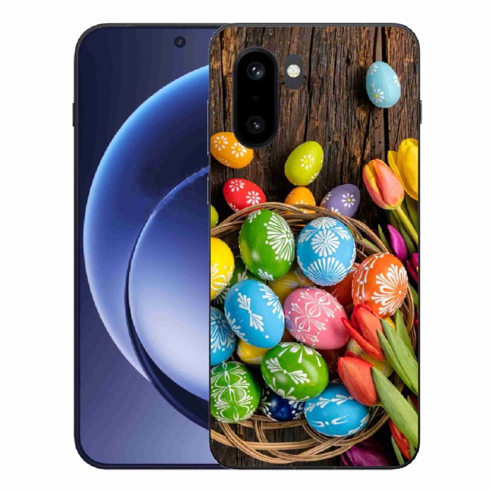 Gélový kryt mmCase na One Plus 15R - veľkonočné vajíčka