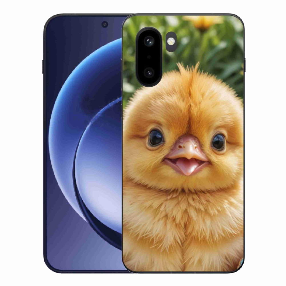 Gélový kryt mmCase na One Plus 15R - veselé kuriatko
