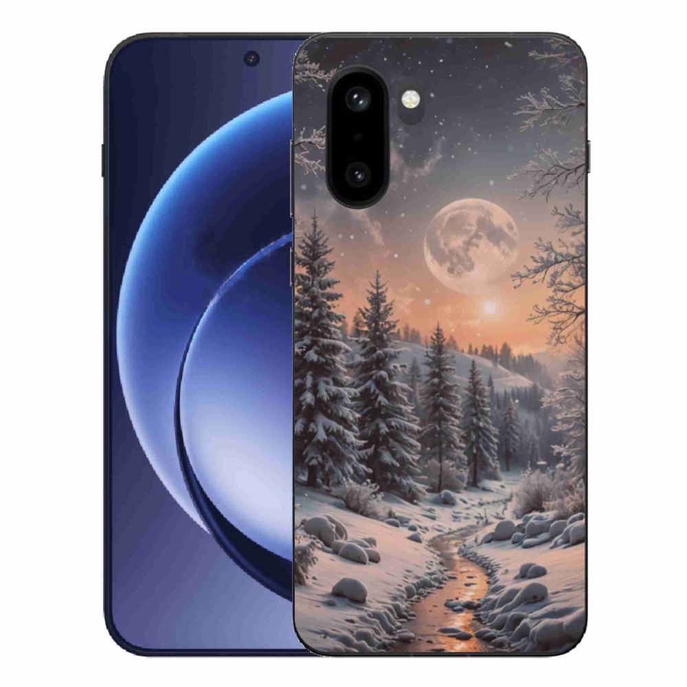 Gélový kryt mmCase na One Plus 15R - zimná krajina 2
