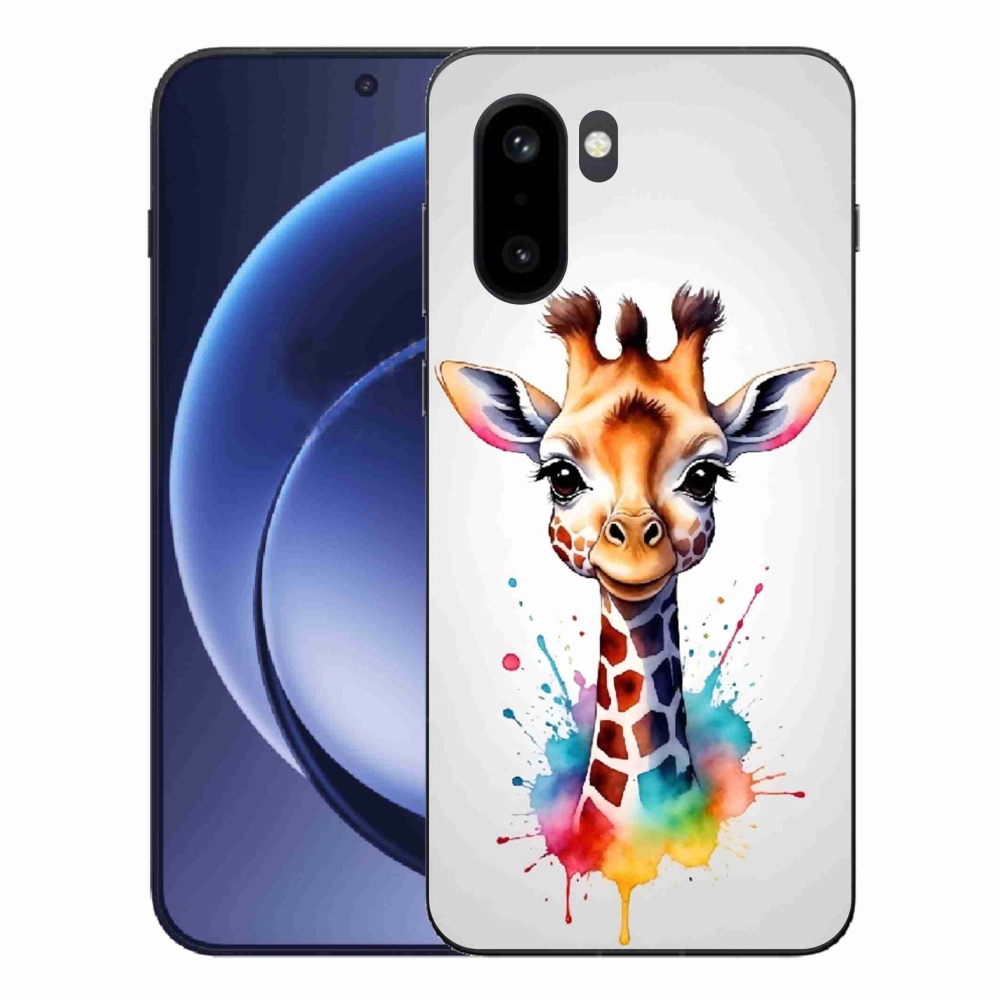 Gélový kryt mmCase na One Plus 15R - žirafa 1