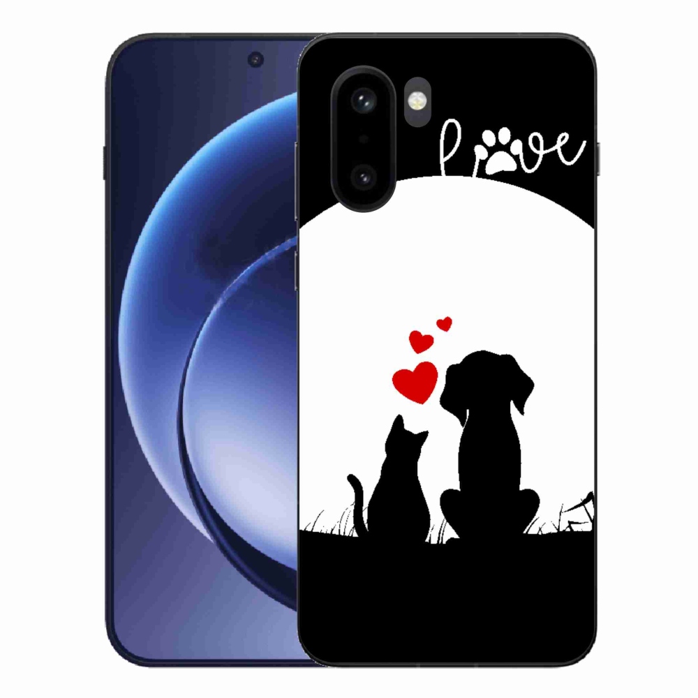 Gélový kryt mmCase na One Plus 15R - zvieracia láska