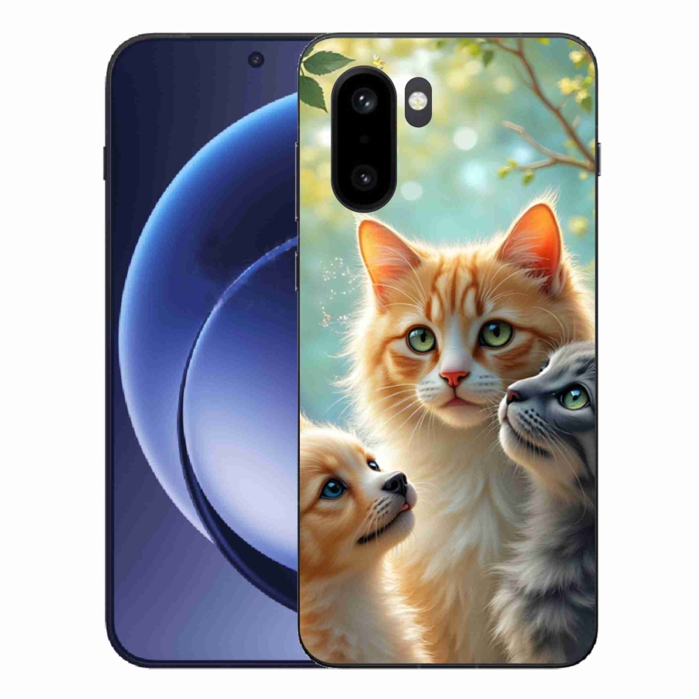 Gélový kryt mmCase na One Plus 15R - zvieracie priateľstvo 2