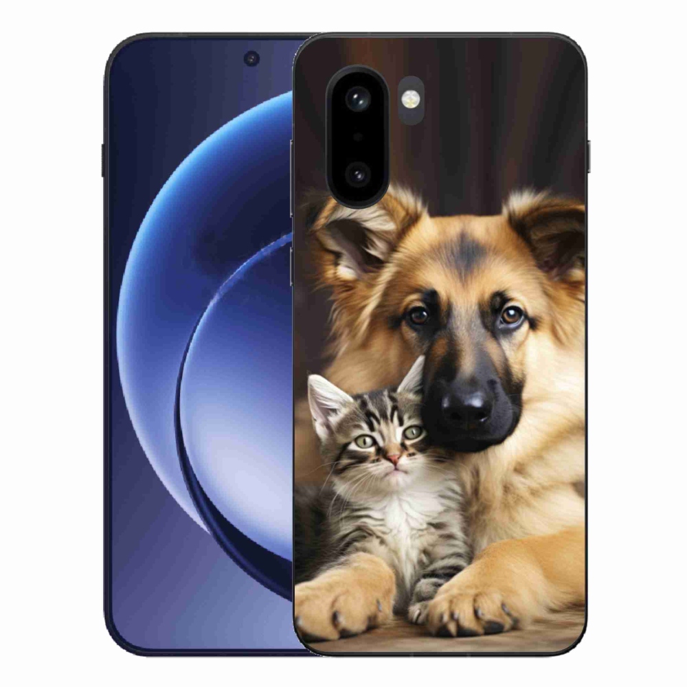 Gélový kryt mmCase na One Plus 15R - zvieracie priateľstvo