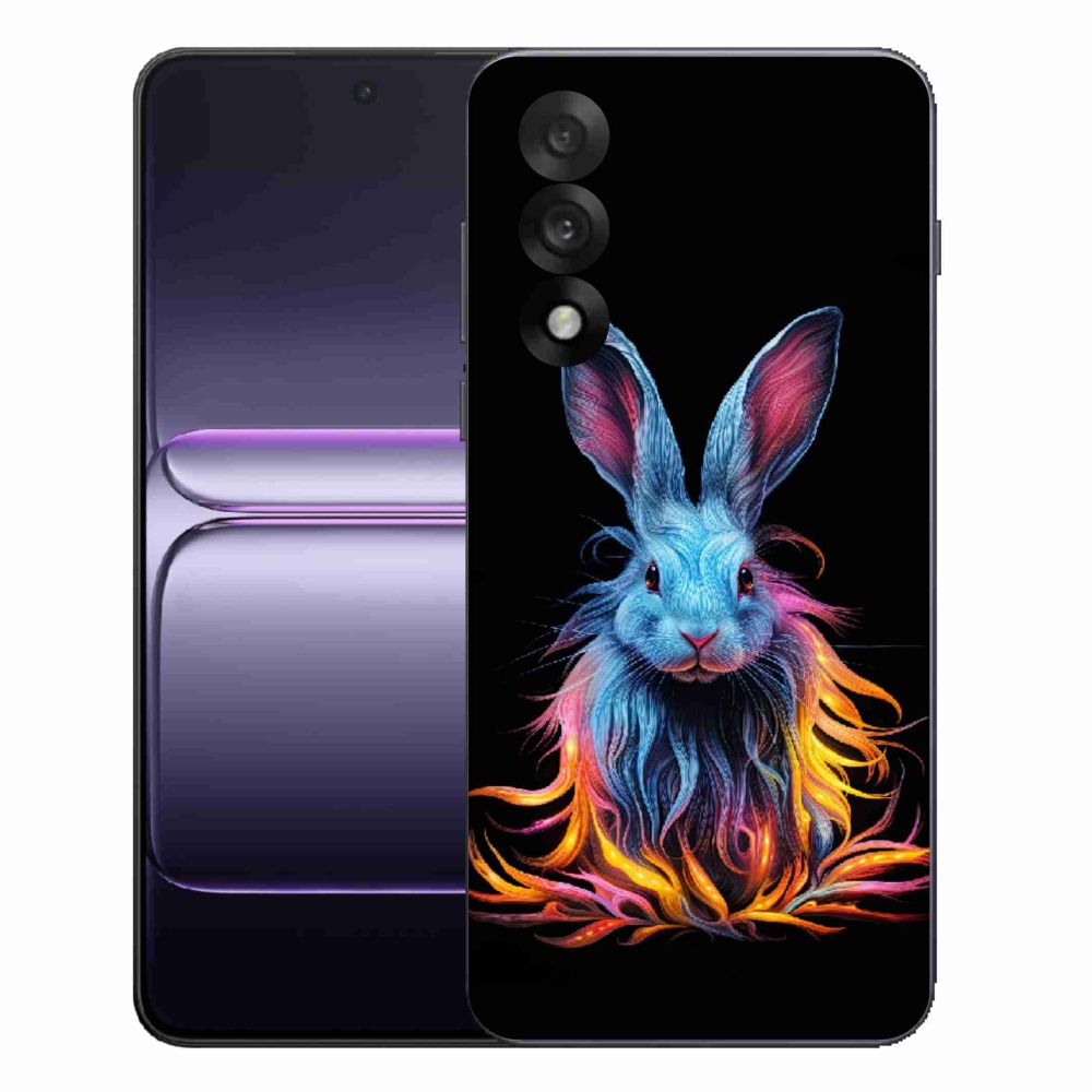 Gélový kryt mmCase na One Plus Nord 5 - abstraktný zajac