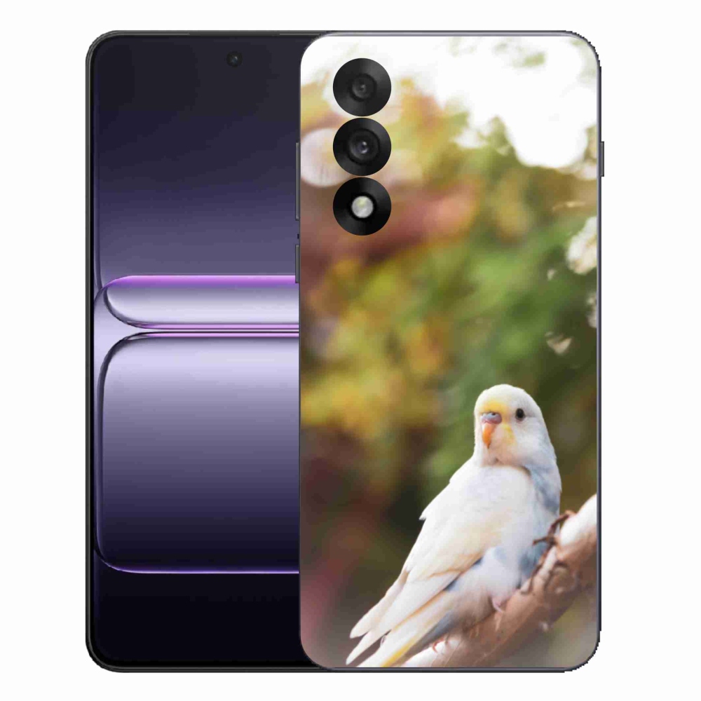 Gélový kryt mmCase na One Plus Nord 5 - andulka biela