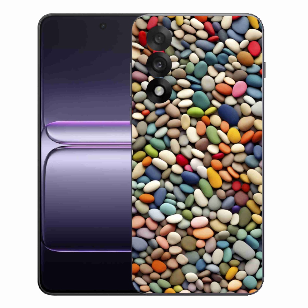 Gélový kryt mmCase na One Plus Nord 5 - farebné kamienky 2