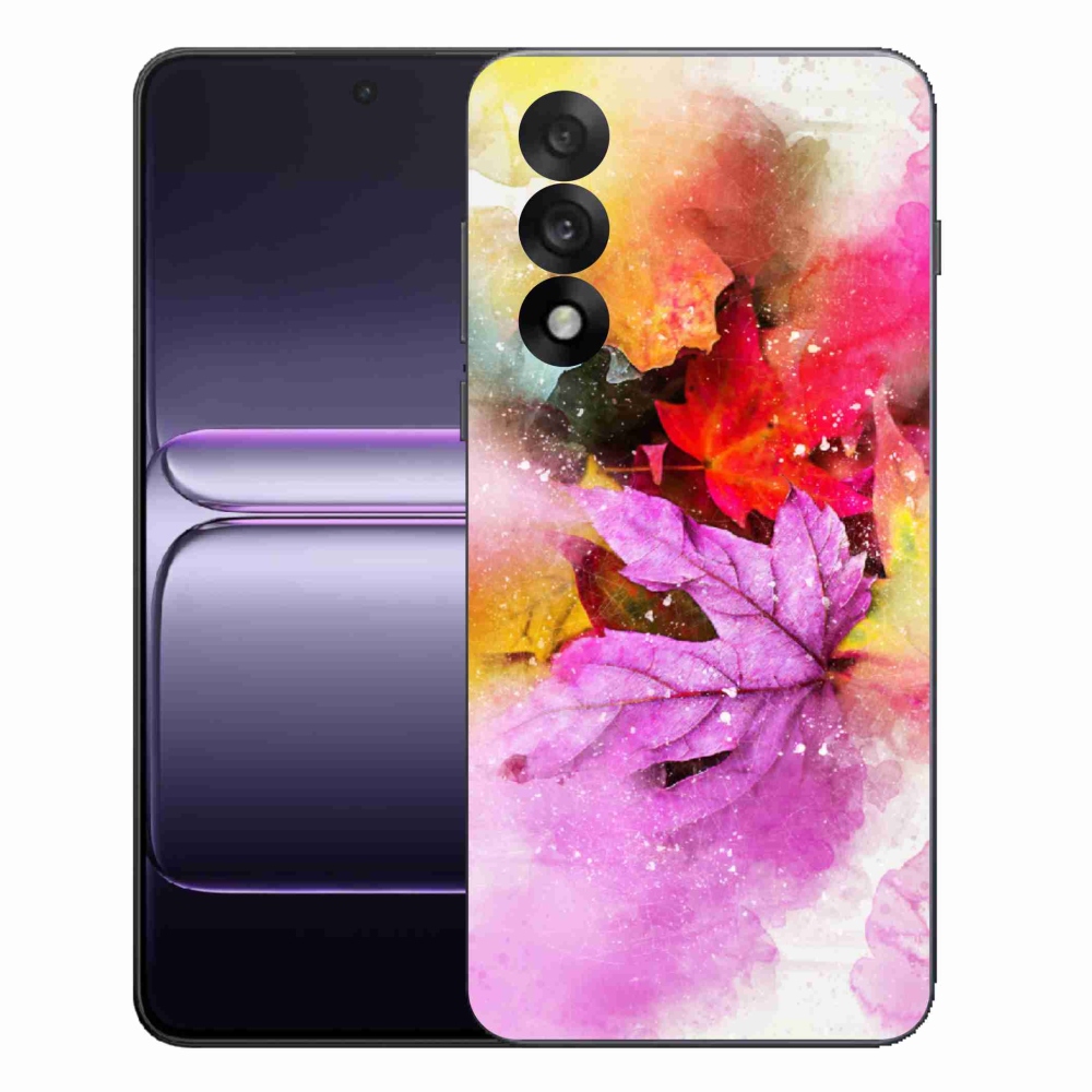Gélový kryt mmCase na One Plus Nord 5 - farebné listy