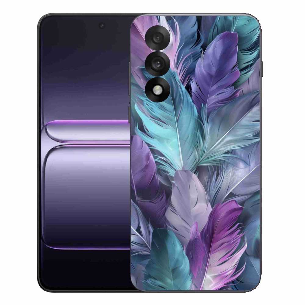 Gélový kryt mmCase na One Plus Nord 5 - farebné perie 2