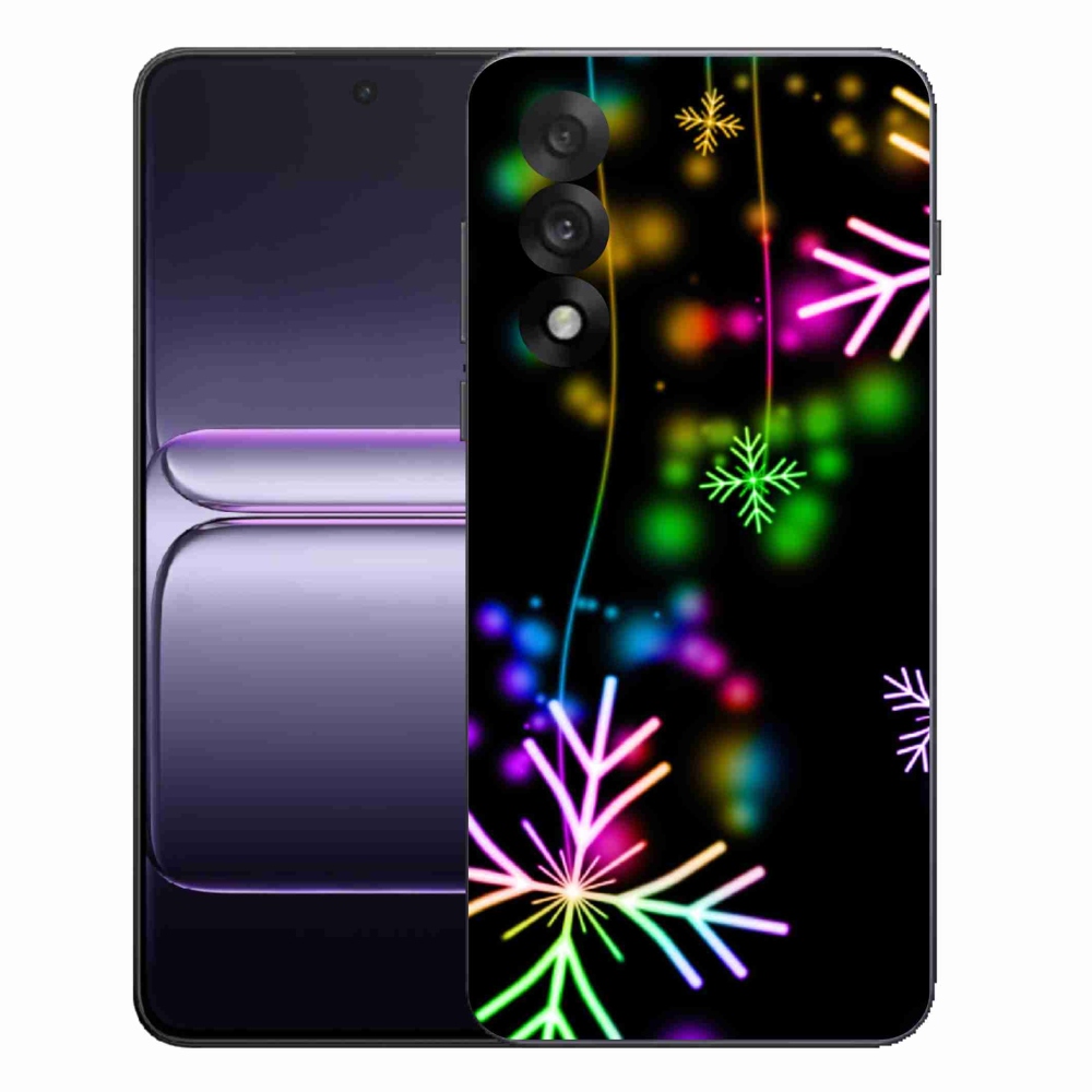 Gélový kryt mmCase na One Plus Nord 5 - farebné vločky