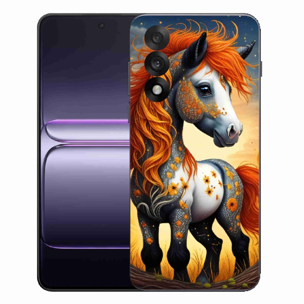 Gélový kryt mmCase na One Plus Nord 5 - farebný poník