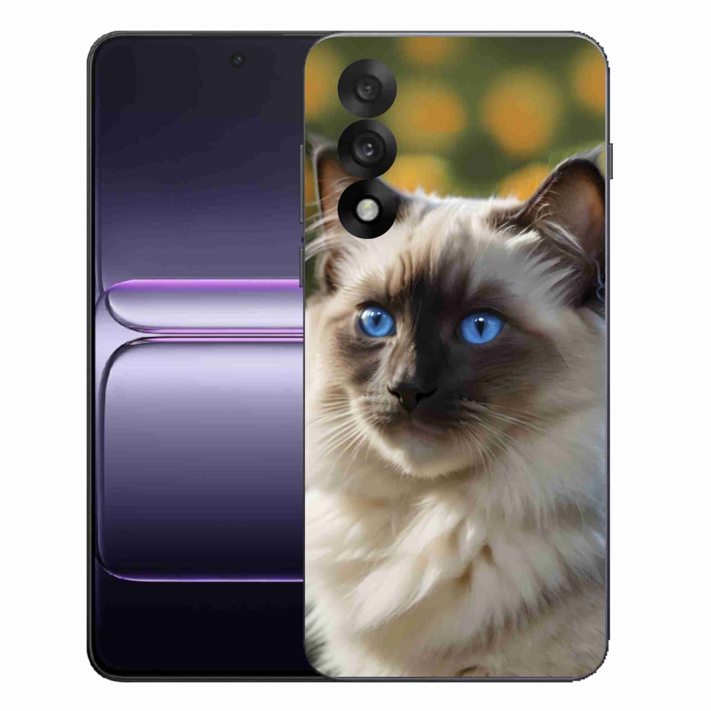 Gélový kryt mmCase na One Plus Nord 5 - biely ragdoll
