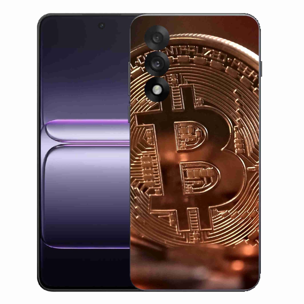 Gélový kryt mmCase na One Plus Nord 5 - bitcoin
