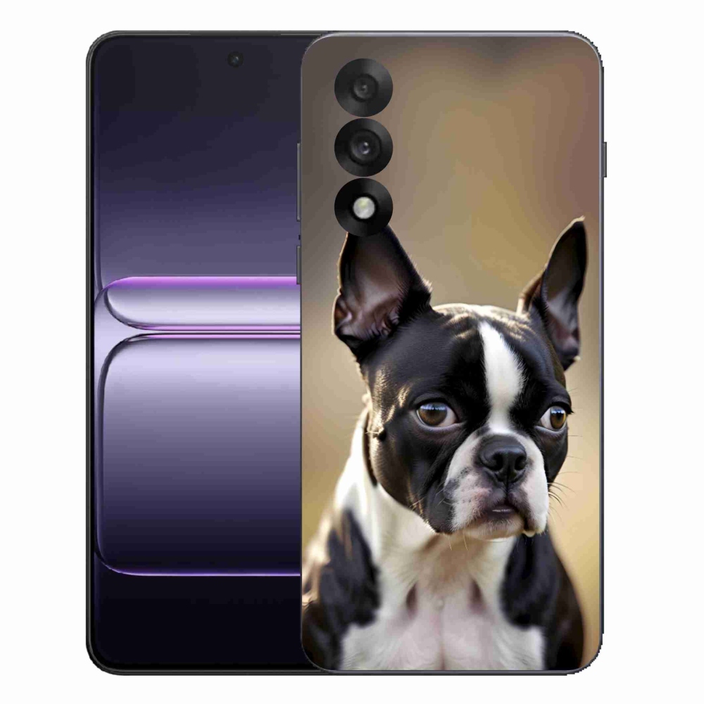 Gélový kryt mmCase na One Plus Nord 5 - bostonský teriér