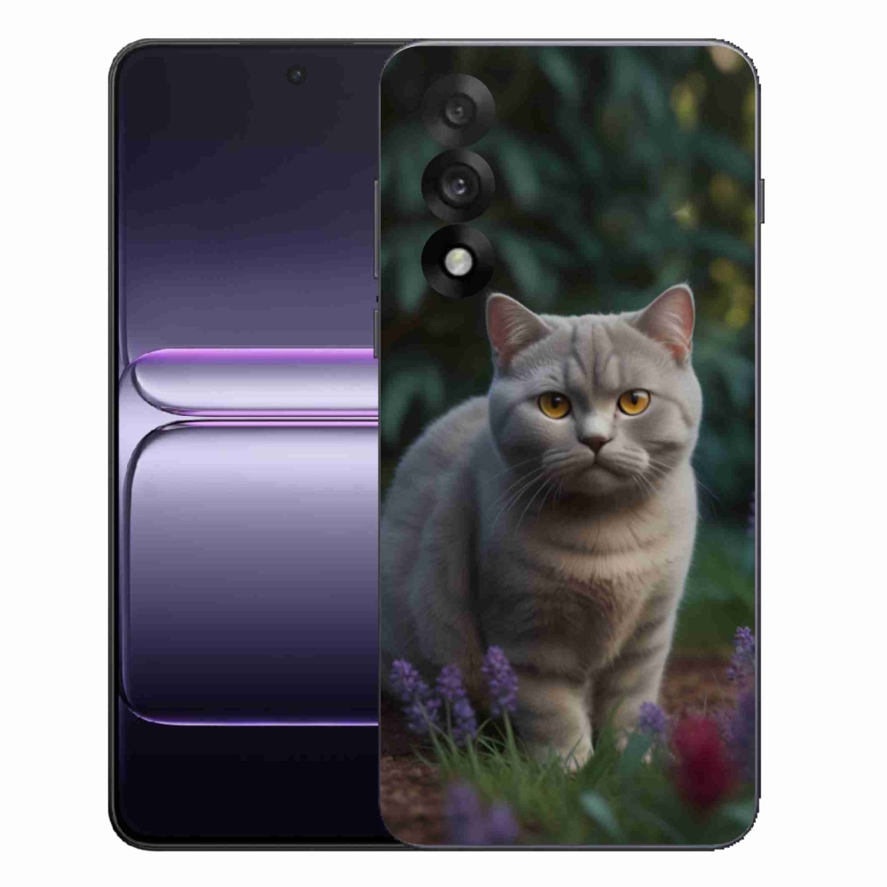 Gélový kryt mmCase na One Plus Nord 5 - britská mačka