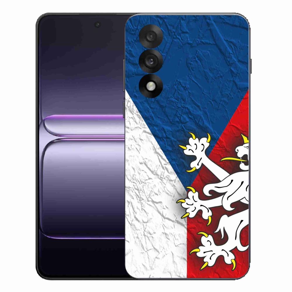 Gélový kryt mmCase na One Plus Nord 5 - česká vlajka 1