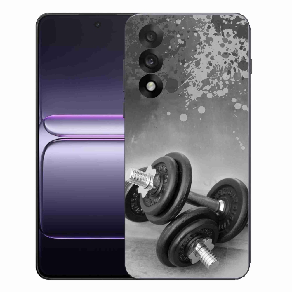 Gélový kryt mmCase na One Plus Nord 5 - činky 1