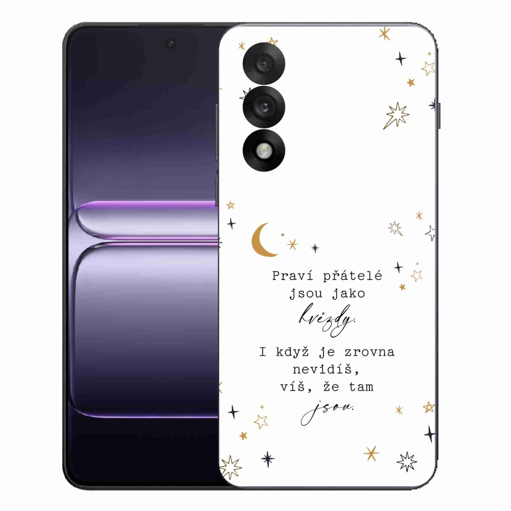 Gélový kryt mmCase na One Plus Nord 5 - citát 6 biele pozadie