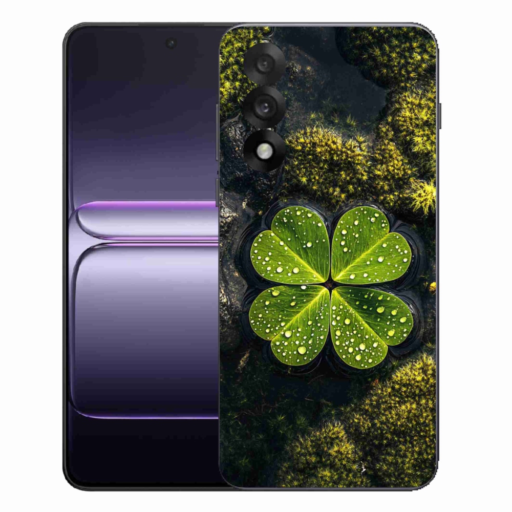 Gélový kryt mmCase na One Plus Nord 5 - štvorlístok