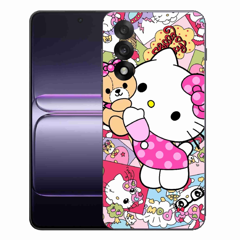 Gélový kryt mmCase na One Plus Nord 5 - cute kitty