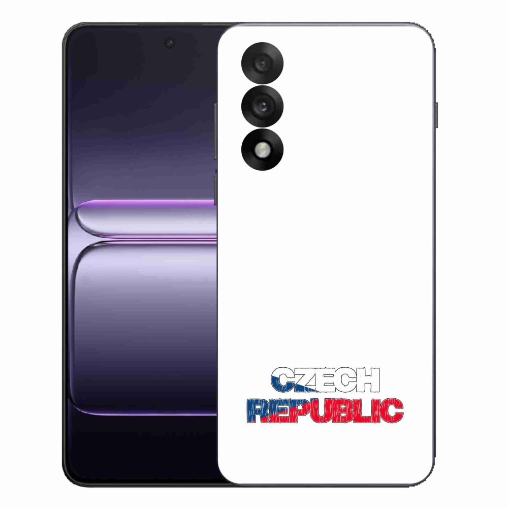 Gélový kryt mmCase na One Plus Nord 5 - Slovak Republic biele pozadie