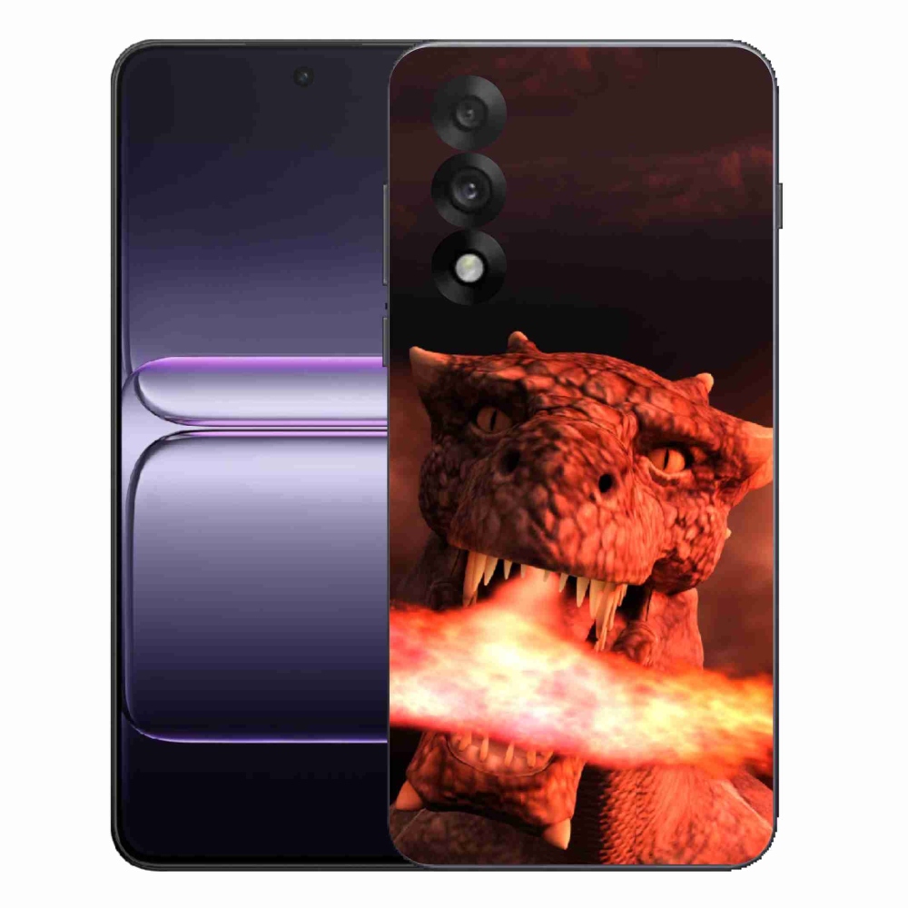 Gélový kryt mmCase na One Plus Nord 5 - drak